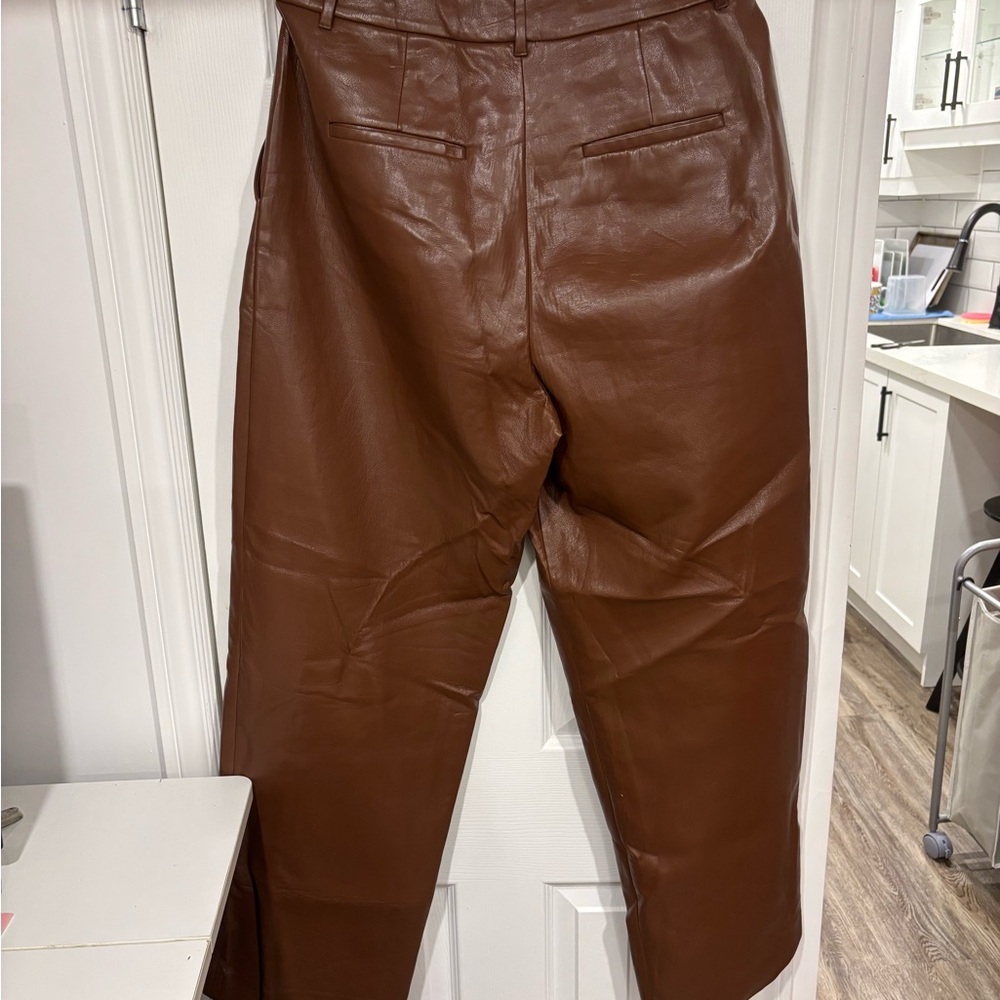 Wilfred Effortless Vegan Leather Pants - Picture 3 of 3